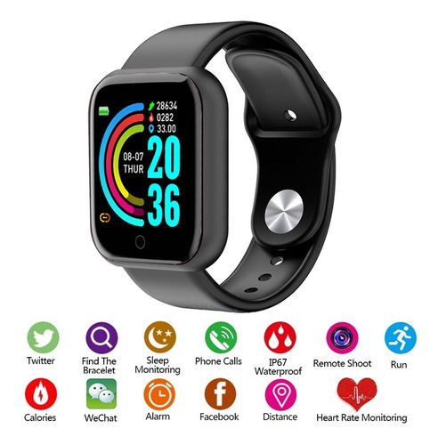 Hombres Reloj Smart Watch Mujer Para Android Ios