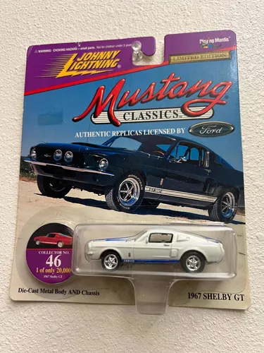  Johnny Lightning / Ford Mustang Shelby Gt3 Nuevo