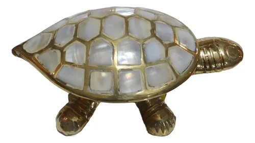 Tortuga De Bronce Y Nácar.