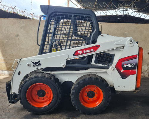 Minicarregadeira Bobcat S450 Ano 2021 1628.1hs Aberta Alava.