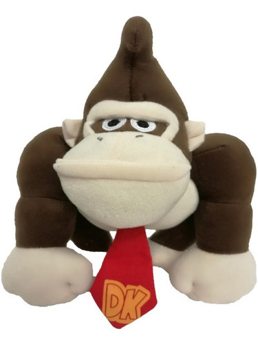 Donkey Kong Peluche 30cm De Alto. Super Mario Bross