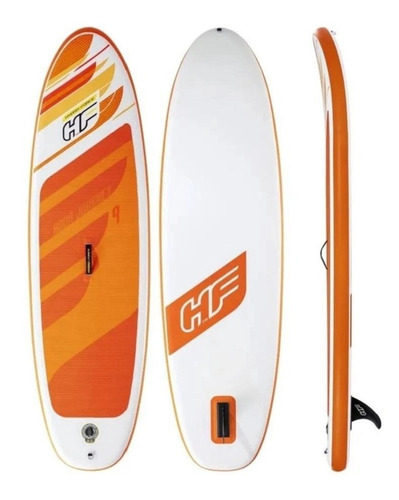 Tabla de SUP  Bestway Aqua Journey color amanecer naranja de 274cm de largo  x 76cm de ancho