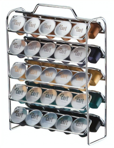 Suporte Porta Cápsulas Nespresso P/ 50 Cap. Antiferrugem