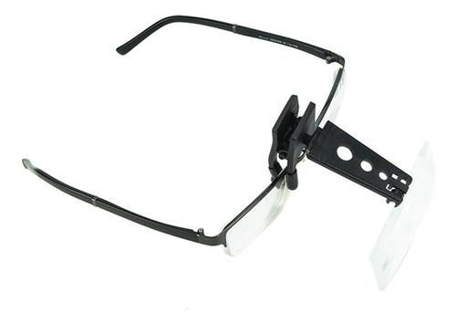 Mini Lentes De Aumento Compactas Clip En Lupa De Anteojos