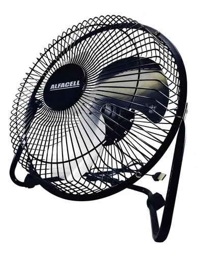 Mini Ventilador De Mesa Not Articulavel Usb 8 Polegadas Top