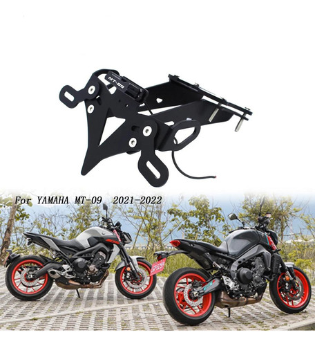 Soporte De Matrícula Para Yamaha Mt09 Mt 09 2021-2022