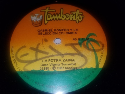 Lp Single Gabriel Romero Y La Seleccion Colombia Cumbia Trop