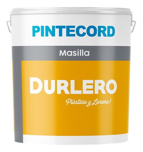 Masilla Para Durlock Placa De Yeso Pintecord Durlero 17kg 