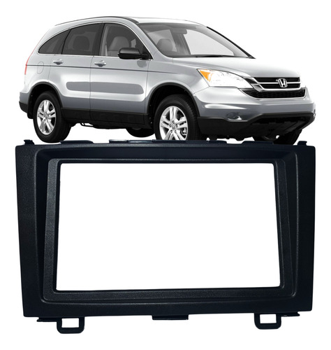 Moldura Painel Dvd 2 Din/multimidia Honda Crv 2008