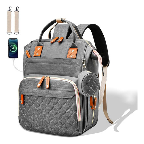 Mochila Bolsa Maternidade Impermeável Com Organizador
