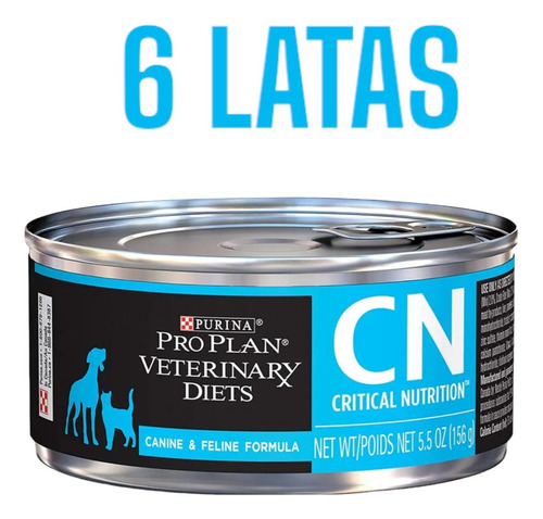 6 Latas C N Pro Plan 156g | Critical Nutrition 