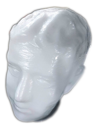 Cabeça De Cera - Homem / Mulher Cor Branco