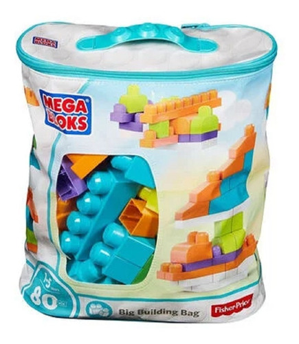 Legos Megablocks 80 Piezas Bloques Grandes De Construcción