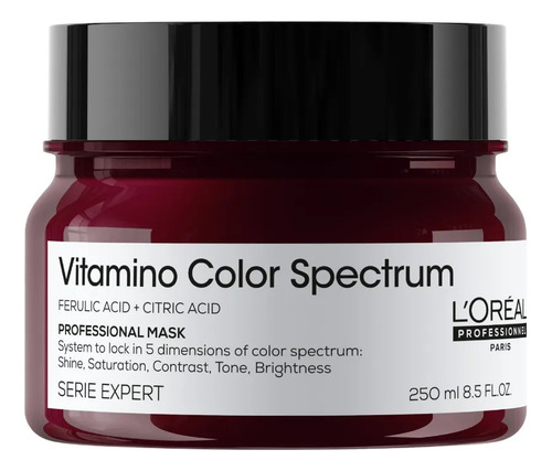 Máscara Cuidado Del Color Vitamino Color Spectrum 250ml