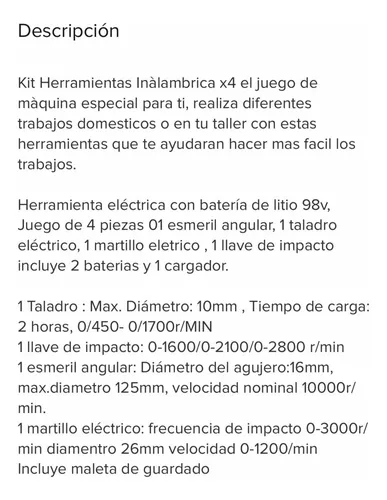 Caja De Herramientas Inalámbricas