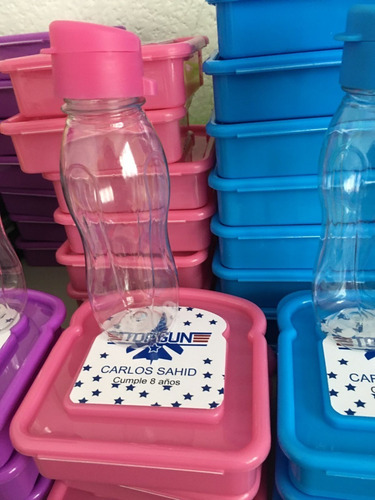 70 Dulceros Personalizados Combo Sandwichera Y Cilindro