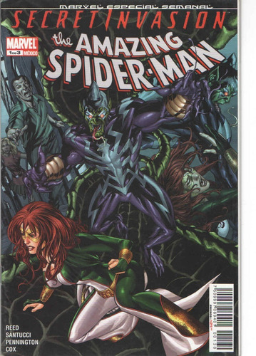 Pak Comic Marvel Secret Invasion The Amazing Spiderman 1 #1