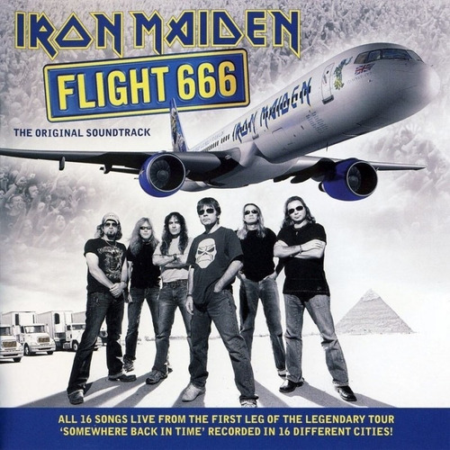 Cd Iron Maiden Flight 666 The Original