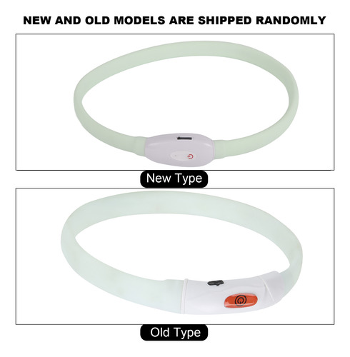 Collar Led Para Mascotas, Marquesina Multifunción, Ajustable