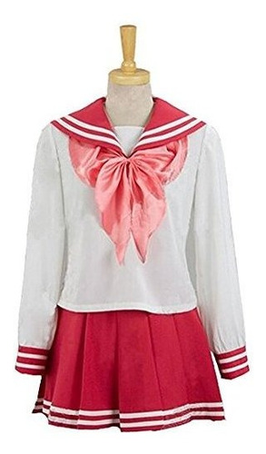 Lucky Star Konata Izumi Cosplay Costume Girl School Uniform