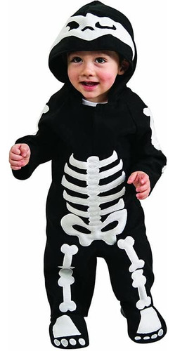 Rubies Unisex Child Skeleton Romper Disfraces Para Bebés Y N