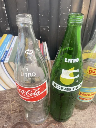 Botella Antigua Gaseosa Pepsi Lux Colombiana Coca Cola (Usado)