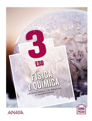 Fãâsica Y Quãâmica 3. + Dual Focus., De Vílchez González, José Miguel. Editorial Anaya Educación, Tapa Blanda En Inglés