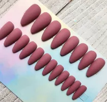 Comprar Uñas Postizas Press On \u002F 2 Sets De Uñas Con Pega Incluida