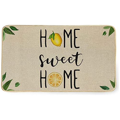 Tapete De Bienvenida  Home Sweet Home  Verano, 17x29 Pu...