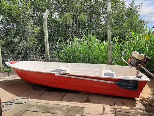Barco De Fibra Casco Duplo