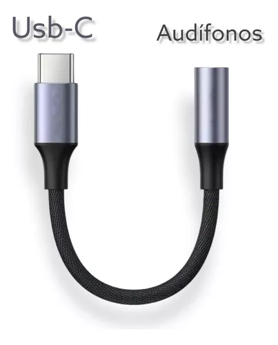 Adaptador Audífonos Usb-c Jack 3.5mm Compatible Con Android