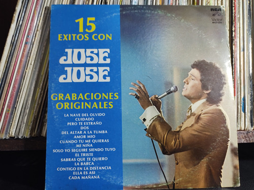 José José 15 Éxitos Grabaciones Originales Vinilo Lp Vinyl