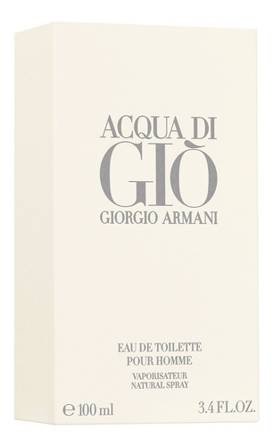 Imagen 3 de 7 de Perfume Giorgio Armani Acqua Di Gio Edt 100ml Original