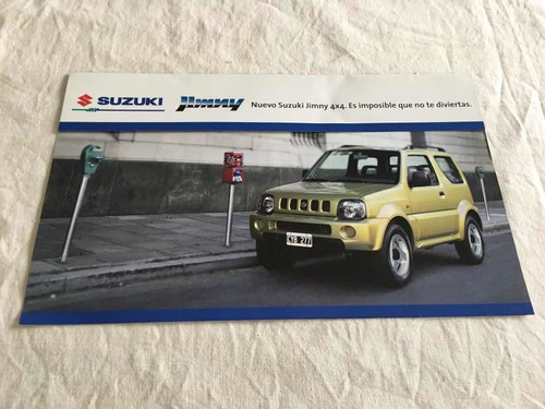 Folleto Publicitario Suzuki Jimny