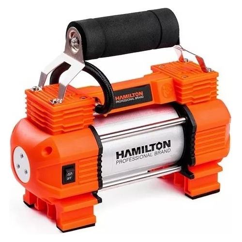 Imagen 3 de 10 de Compresor Aire Doble 2 Piston / Cilindro 12v Metal Auto 4x4