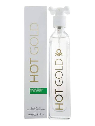 Hot Gold De Benetton Edt 100ml Mujer