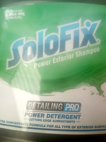 Tratamiento Limpieza Exterior Solofix 3.75lt Symplex