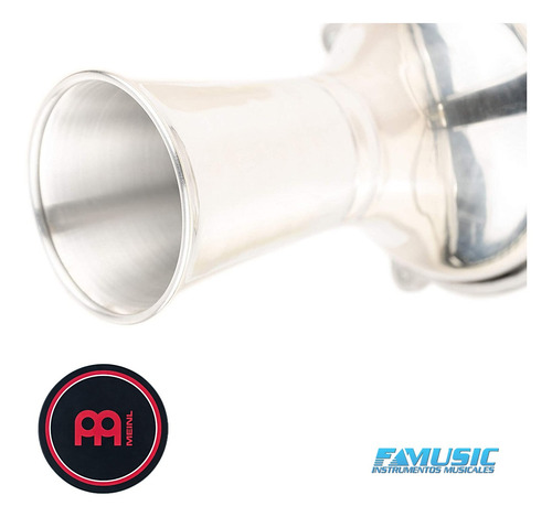 Imagen 6 de 10 de Derbake Meinl He100 Aluminio Parche Sintetico 13.5cm Envios