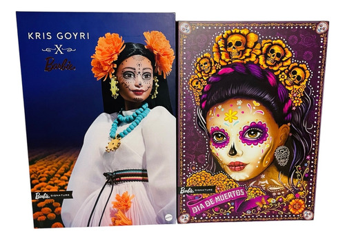 Set 2 Barbie Día De Muertos Kris Goyri Y Día De Muertos 2021 (Usado)