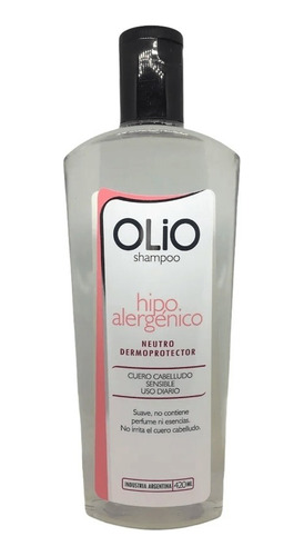 Shampoo Olio Hipoalargénico De Anna De Sanctis X 420 Ml