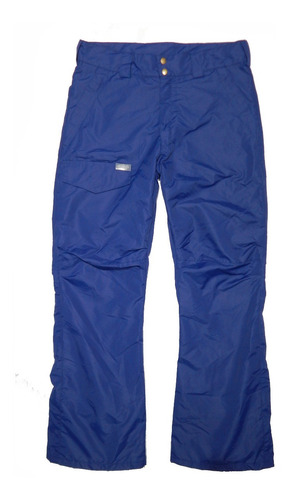 Pantalon Impermeable Con Trampa Nieve Ski Gris - Jeans710