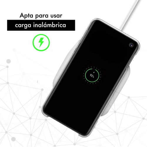 Imagen 4 de 10 de Funda Acrílica + Vidrio Compatible Samsung S10 Edge