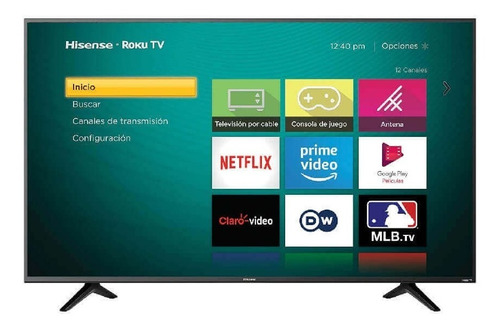 Smart Tv Hisense 75 Roku Tv Led 4k Uhd Wifi Hdr 75r6fm