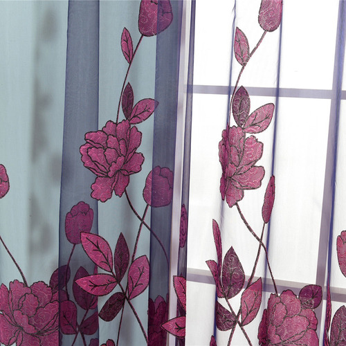 Cortinas De Ventana De Pared De Alta Gama Elegante Divisor D