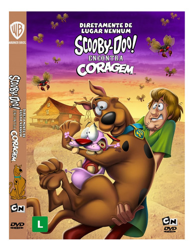 Dvd: Scooby-doo Diretamente De Lugar Nenhum Encontra Coragem