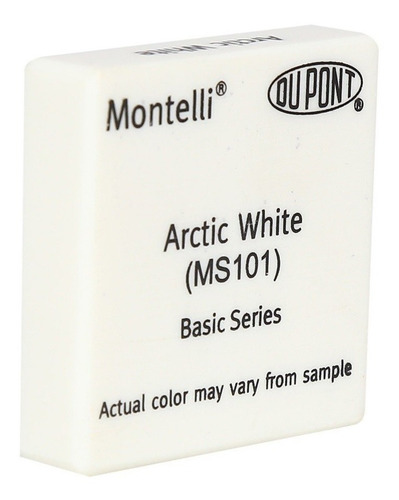 Placa Tipo Corian Marca Montelli Dupont .76x3.05 Mts Blanco