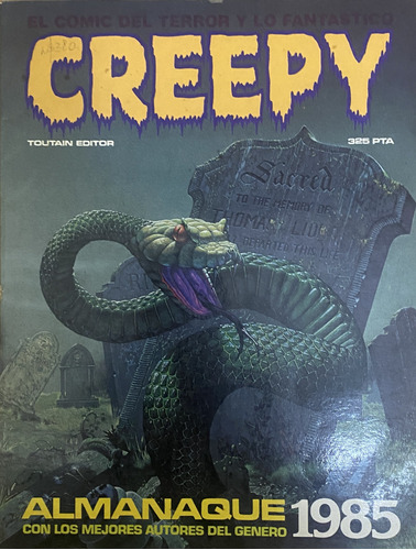 Creepy, Comic Terror Y Fantástico Almanaque 1985 B1 Ej2