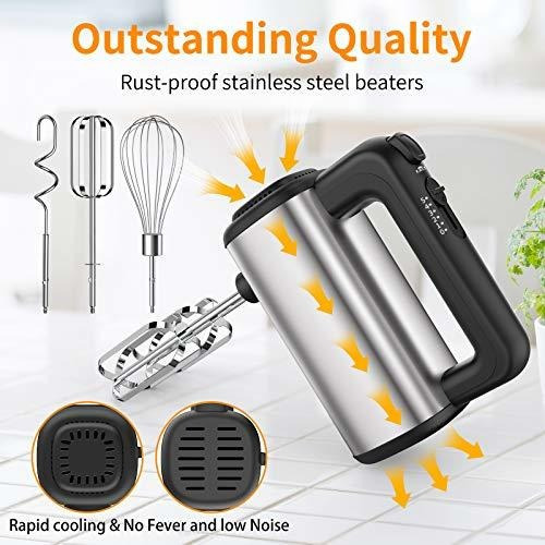 Hand Mixer Electric,senbowe Upgrade 250w 5-speed Electric H