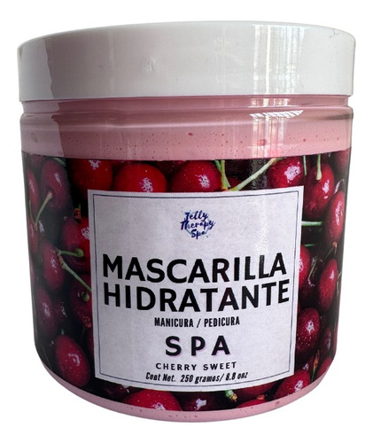 Mascarilla Blanqueadora Cherry 250g Pedicura Manicura