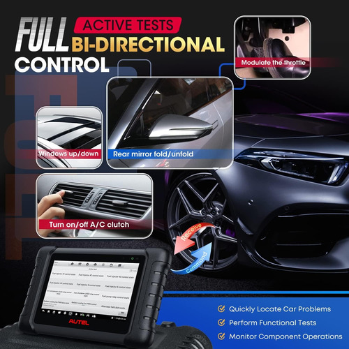 Escáner De Diagnóstico De Sistema Autel Ds808s-bt Kit